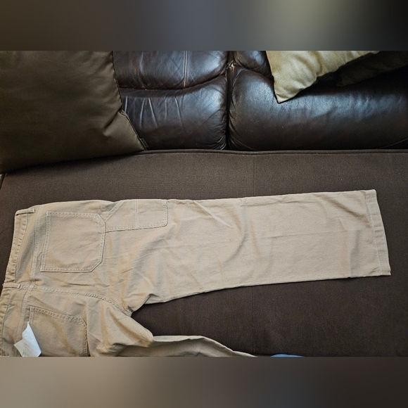 High Rise Carpenter 90s Boyfriend Jeans with buttons - Picture 4 of 14